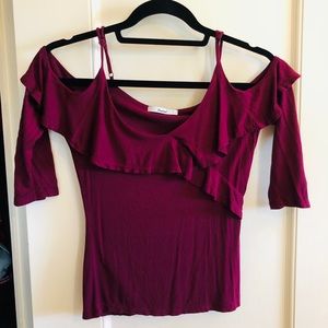 Off-the-Shoulder 3/4 Sleeve